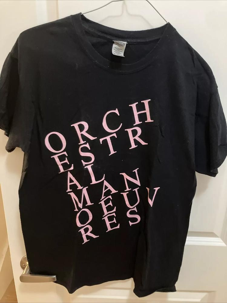 Orchestral Manoeuvres In The Dark Black Cotton T Shirt All Size S-5XL
