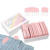 Набор гребней для блокировки вязания Essential, аксессуар для шитья для вязания крючком, рукоделия, идеально выровненные блоки, набор булавок