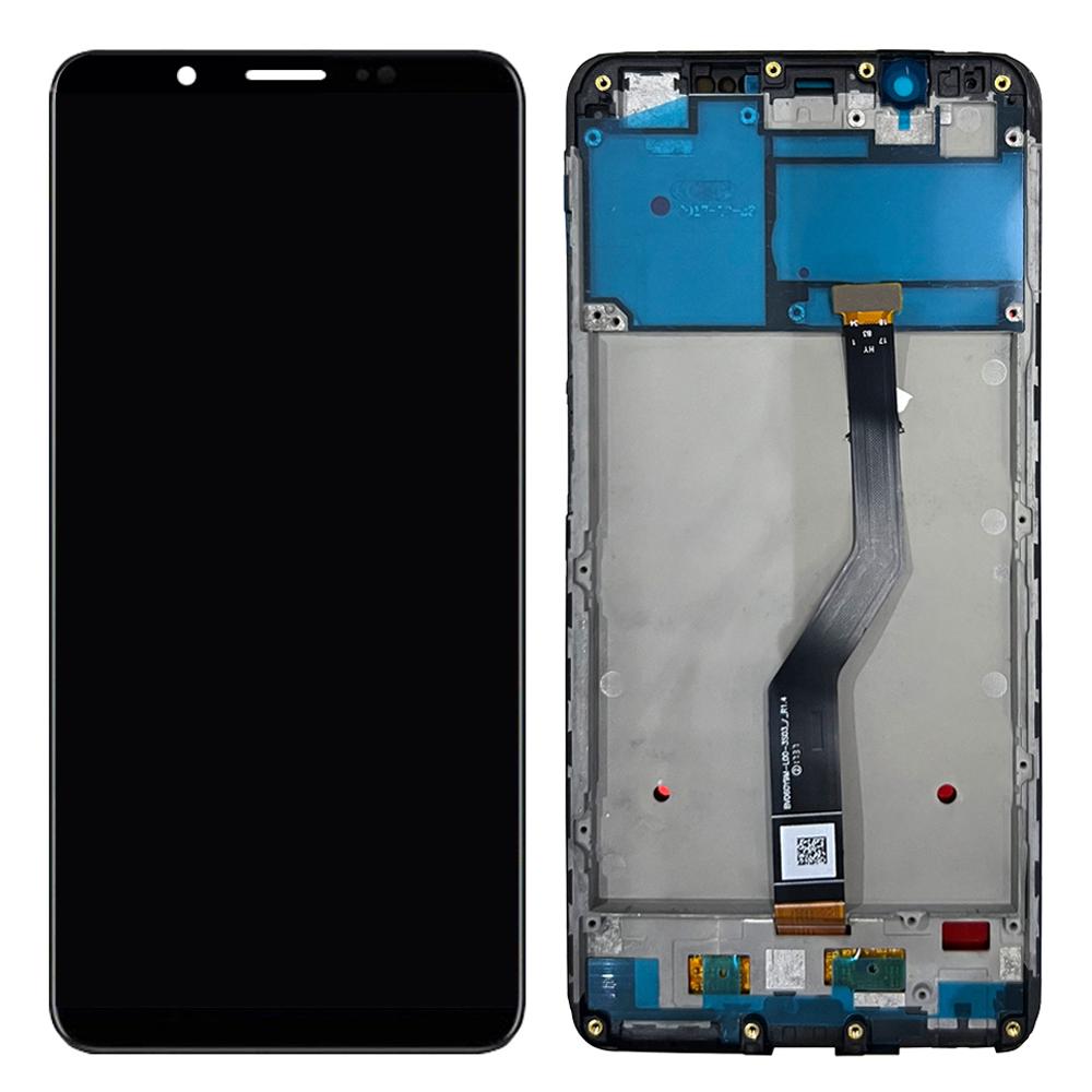 For vivo Y79/V7+ Grade B LCD Screen and Digitizer Assembly+Frame Replace Part (without Logo)