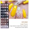 Plate Tool Art Plate Stamp Stamping Snowflake Christmas Nail Gel Print Nail Stamping Templates