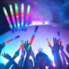 30Pcs Multicolor LED Foam Glow Stick Fluorescent Light For Concert Wedding Party