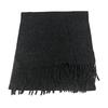 Simple Classic Design Solid Wool Blend Scarf Women Men Winter Fall Korean Version Comfortable Soft Warm Woolen Scarf Male Female