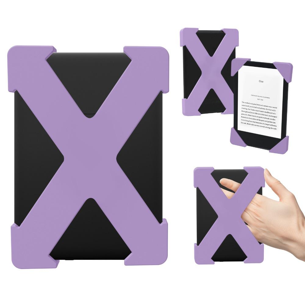 Держатель с ручкой из искусственной кожи для Kindle Paperwhite/Kobo/Voyaga/Pocketbook/Tolino для использования в руках