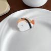 12 Pcs Cute Acrylic Cartoon Food Clips Kawaii Multi-purpose Clamps for Photo Display Snack Bag Sealing Office Stationery