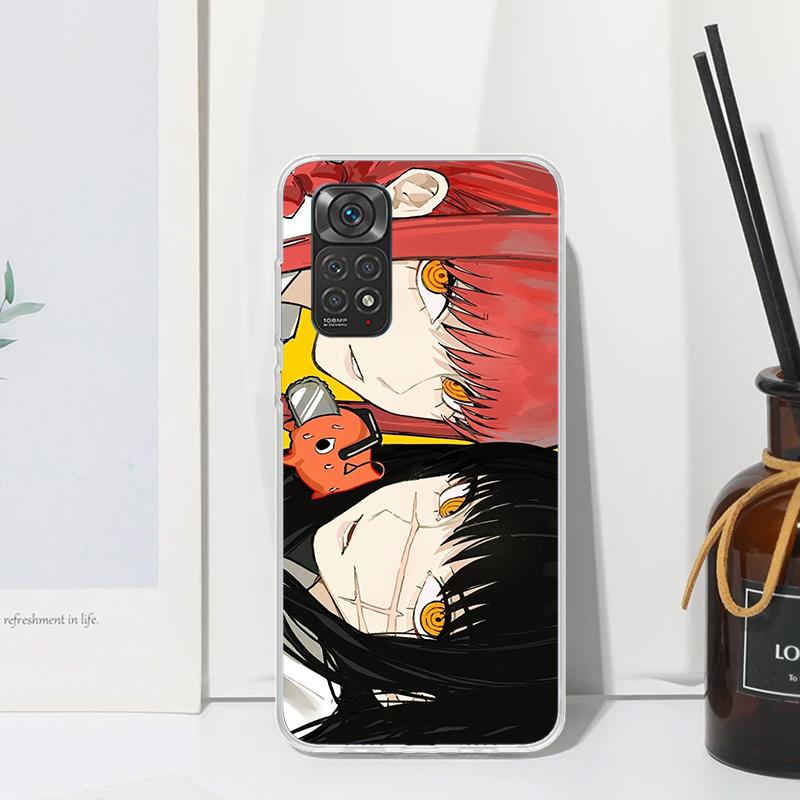 C-Chainsaw Mans Yoru War Devil Phone Case For Xiaomi Redmi Note 15 13 14S 14 Pro Plus 12S 11S 10S 12 11E 10 11T Art Fundas Back