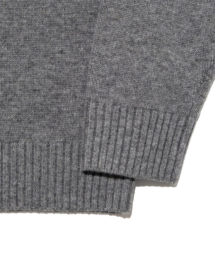 LEE Big Twitch Logo Knit Grey