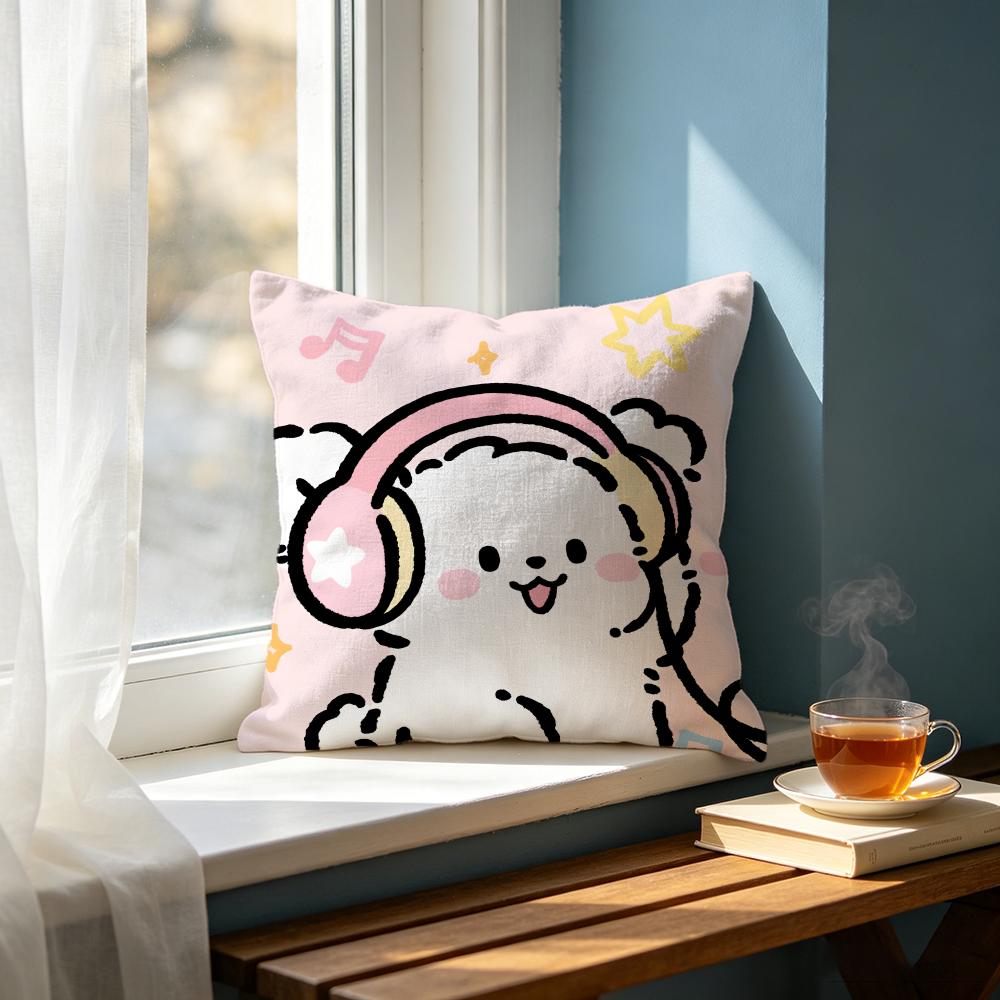 Brand LLine Friends Puppying Cushion Cover Cushion Cover Set Pcs x x x Pillowcase Decorative Sofa Home Decor