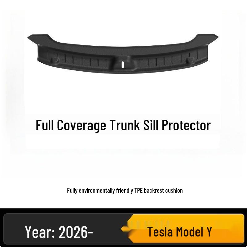 Экологичные всепогодные коврики из ТПЭ для пола и багажника для Tesla Model Y