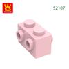 Нетоксичный 108 шт./лот 52107 Отверстие 2 отверстия Блок Moc Цветные Аксессуары Совместимые с Кирпичом DIY Детская Образовательная Игрушка Конструктор