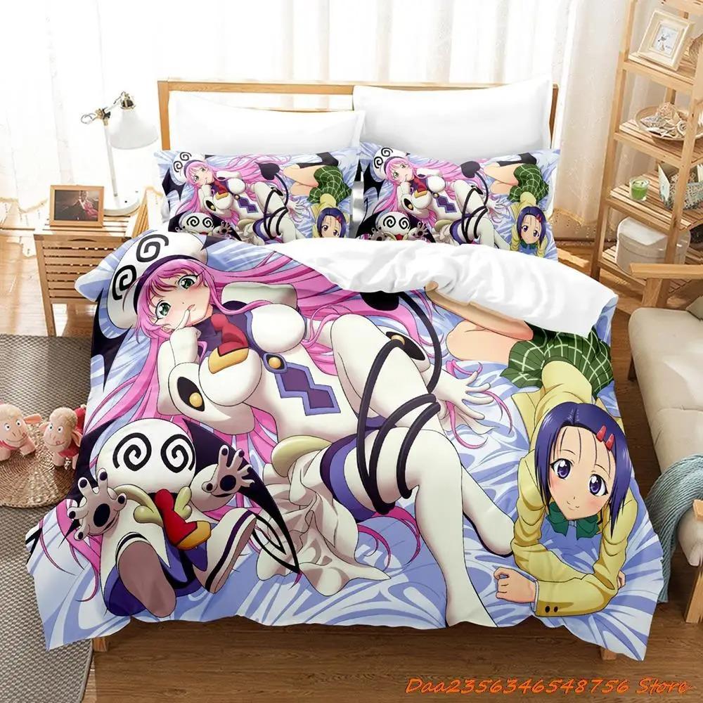 Постельное белье Love ru Односпальное Двуспальное Полное Полуторное King Size Комплект постельного белья для взрослых Детей Спальни Пододеяльник Комплекты 3D Печать Аниме Комплект простыней