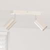 Ceiling Spotlight with Spotlights Nickel 26 x 6 x 16 cm Metal