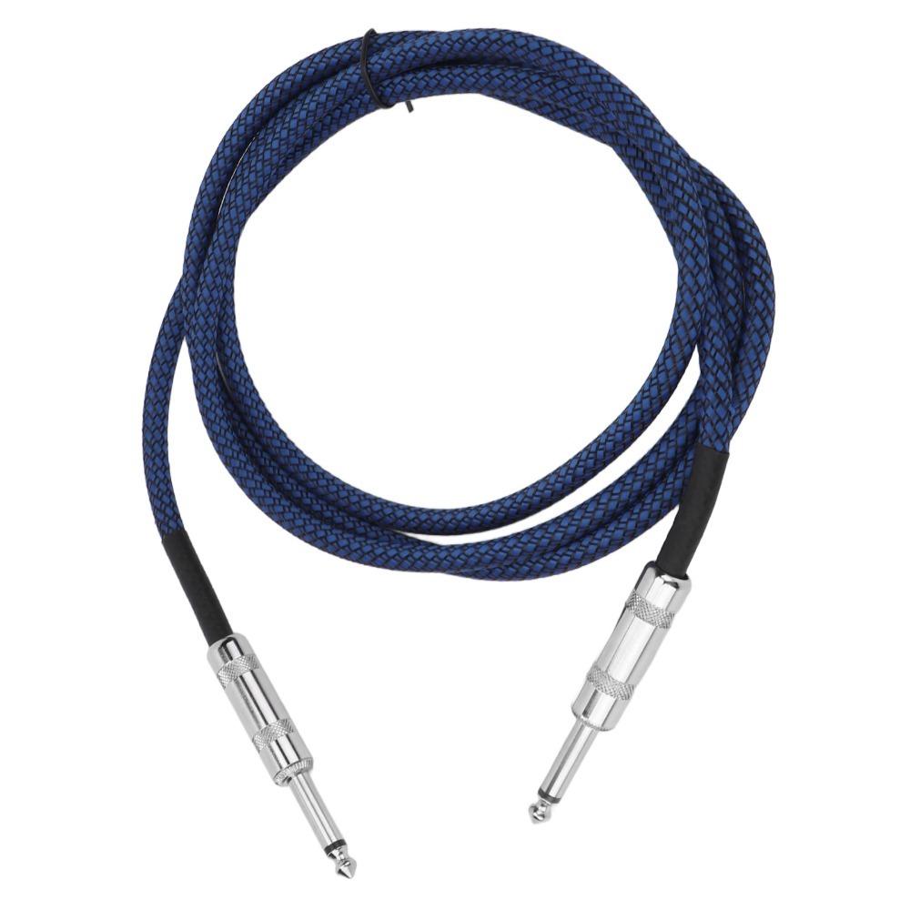 Noise Reduction 1/4 Inch Cable Plug and Play 6.35mm Instrument Cable Guitar Cable  Studio Recording