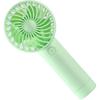 USB Rechargeable Handheld Fan with 3 Speed Settings, Quiet Travel Desk Fan for Kids, Green