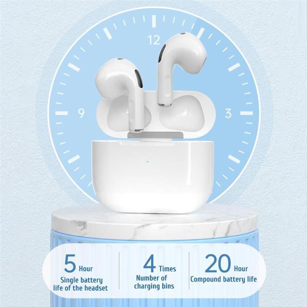 TWS Pro 4 Wireless Bluetooth 5.0 Earphone Gaming Earbuds Sport Headphone With Mic Headset For IOS Android Phone