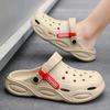 Fashion Summer Slippers Men Classic Hole Shoes Comfy Soft Sole Outdoor Indoor Men's Garden Clogs Beach Shoes Slides