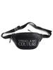 Поясная сумка Versace Jeans Couture с большим логотипом [VC75YA4B71ZG128] Черная Б/у