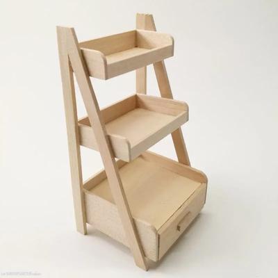 1 шт. Мини деревянные столы кукольный домик DIY украшения мини сцена стол и стул модель стол мебель игрушки кукольный домик столы 1/12