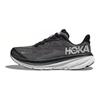 HOKA Clifton 9 Kids черные белые детские кроссовки 1131170-BWHT