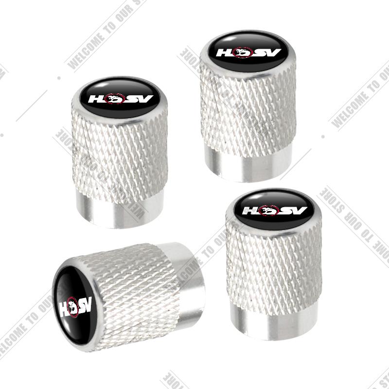 Car CNC Aluminum Lion HSV Emblem For Holden Special Vehicle Chevrolet GTS Colorado VX 4pcs Tire Valve Air Port Stem Cover Caps
