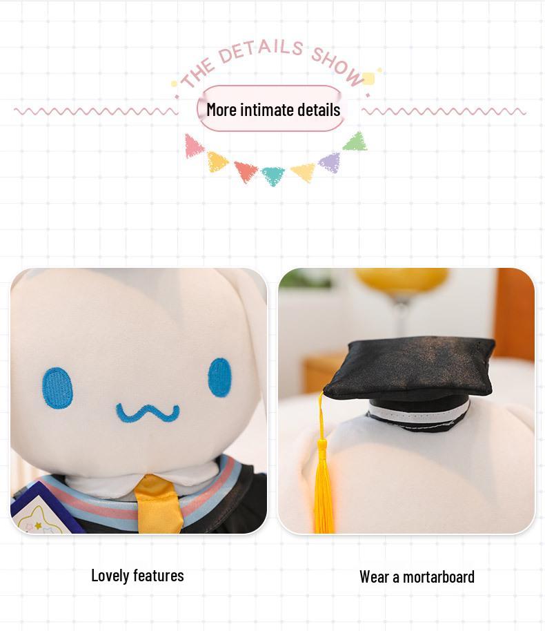 Шапочка выпускника доктора философии Кукла-кошка – Креативный подарок для студентов
