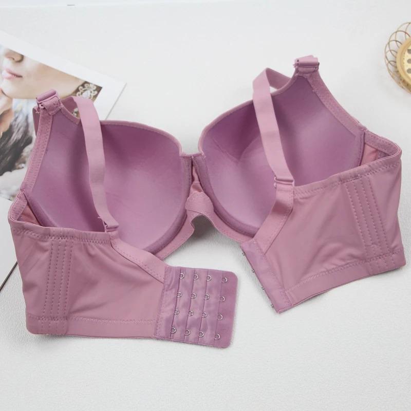 Бесшовное нижнее белье с регулируемой поддержкой верхней части, антипровисающий бюстгальтер, женский удобный однотонный тонкий бюстгальтер