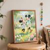 Disney Mickey and Minnie Mouse Garden Flowers Paint by Numbers Painting Art Kit Home Decor Gift