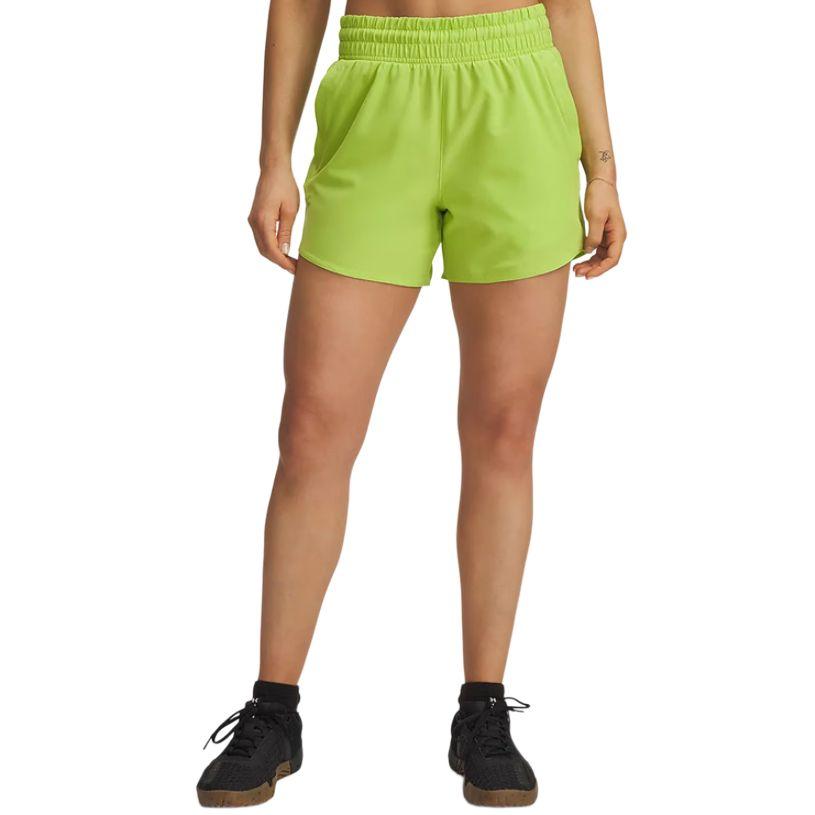 Under Armour FW25 Спортивные тканые минималистичные шорты на шнуровке для повседневной носки Женские шорты 1376933-326