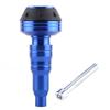 Motorcycle CNC Aluminum Alloy Exhaust Frame Slider Falling Protector Anti Crash Cap Blue