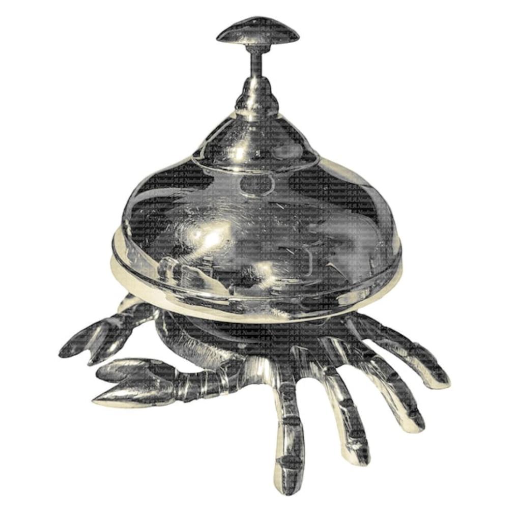 Краб офисный латунный стол звонок колокольчик уникальный винтажный морской антикварный отель стойка декоративные звонящие колокольчики подарки для папы рождественский декор