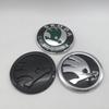 WMTY7 10pcs for SKODA Octavia Superb Car Emblem Front Grille Head Hood Bonnet Rear Tail Bumper Trunk Sticker Badge Styling Accessories