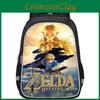 Просторный рюкзак в стиле Zelda для детей Легкий и эргономичный школьный рюкзак