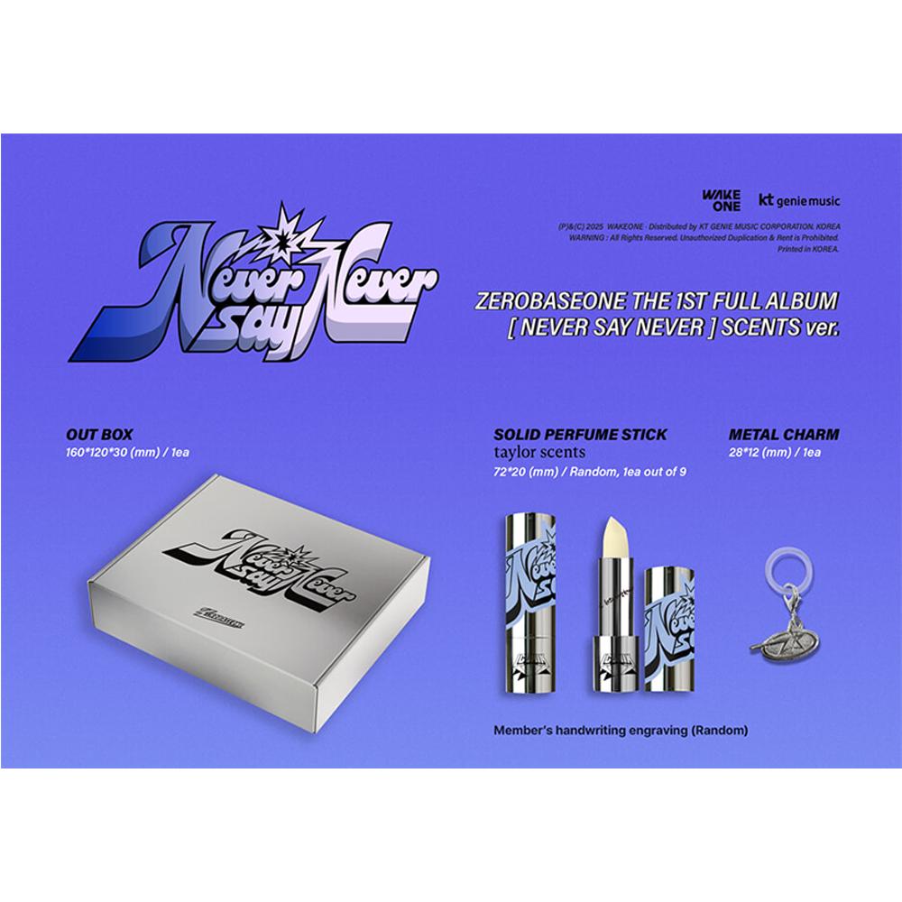 ZEROBASEONE НИКОГДА НЕ ГОВОРИ НИКОГДА (АРОМАТЫ Вер.)