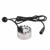 Mist Maker Fogger цинковый сплав 12 светодиодов изменение цвета тумана распылитель увлажнитель для фонтана пруд
