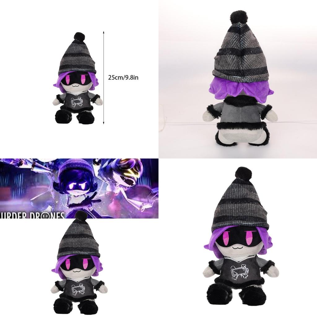 Murder Drones Uzi Soft Plush Figure With 25cm Height For Kids And Teen Collectors