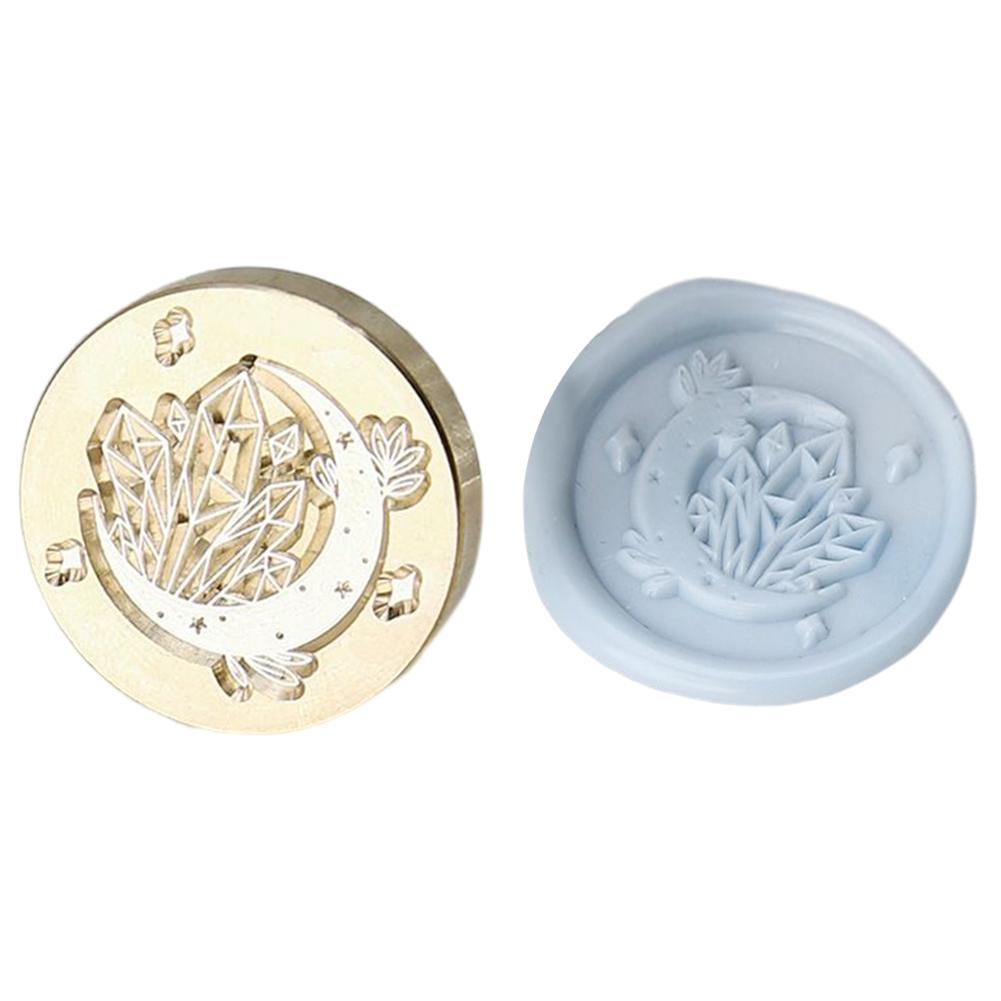 Штамповая головка серии Star Moon DIY, медная головка для ручного счета для подарка, скрапбукинга