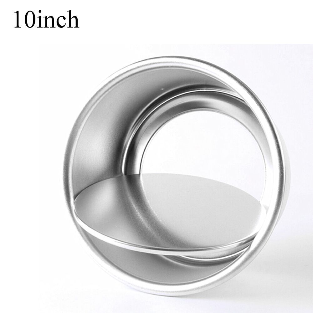 4/6/8/10 дюймов Кухонная круглая форма для блюда с узором, литая из алюминиевого сплава, форма для пудинга, форма для торта со съемным дном