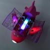 Plastic LED Lights Music Airplane Toys Blue/Pink Aircraft Toy Aircraft LED Plane Model  Kids