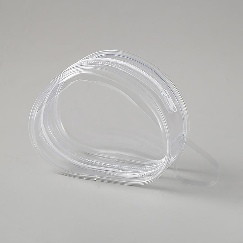 ПВХ прозрачный нагрудный мешок для хранения кукол, мешок для хранения пыли на открытом воздухе, водонепроницаемый органайзер для косметики, утолщенный кошелек