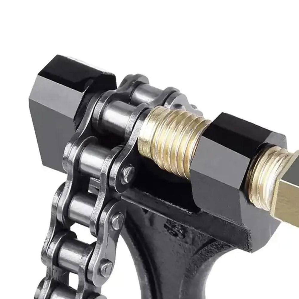 420 428 520 530 Motorcycle Chain Breaker Link Removal Splitter Motor Chain Cutter Riveting Tool 420-530 Cycle Repair Tool