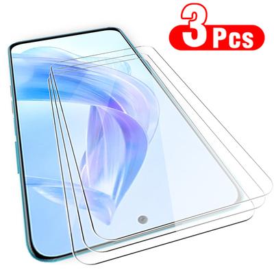 Для HONOR 90 Lite HD прозрачное закаленное стекло с защитой от падения, 3 шт. Защитная пленка для экрана для HUAWEI HONOR 90Lite 5G