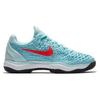 Nike Теннисные кроссовки Zoom Cage 3 с низким верхом, устойчивые к скольжению, прочные, женские, сине-красные, 918199-400