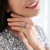Hand-decorated Inlaid Wood Grain Imitation Shell Titanium Steel Ring European and American Popular Jewelry