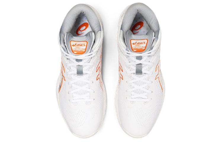 Asics Gelhoop V14 Низкие Кроссовки Износостойкие Белые 1063A050-102
