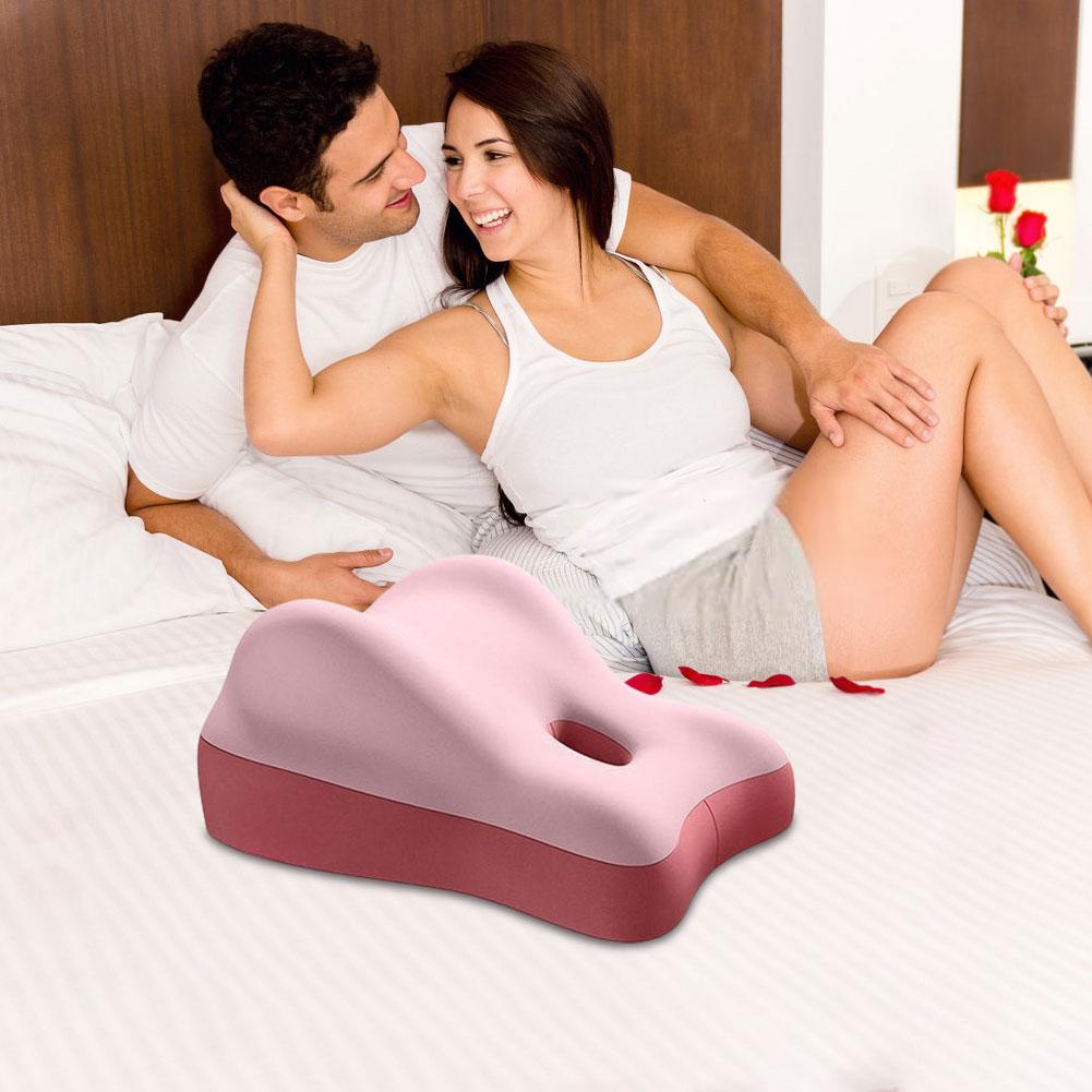 Ergonomic Butt Cushion Multifunctional Support Pillowcase Bed Waist Memory Foam Pillow Pregnant Women Back Waist Assist Lift