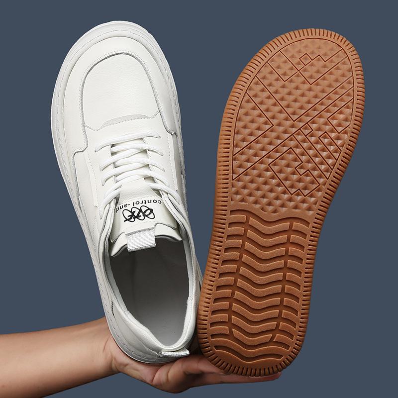 Кеды мужские модные туфли мужские кожаные с кривым носком дышащие повседневные туфли весенние новые мужские туфли универсальные европейская станция модные мужские