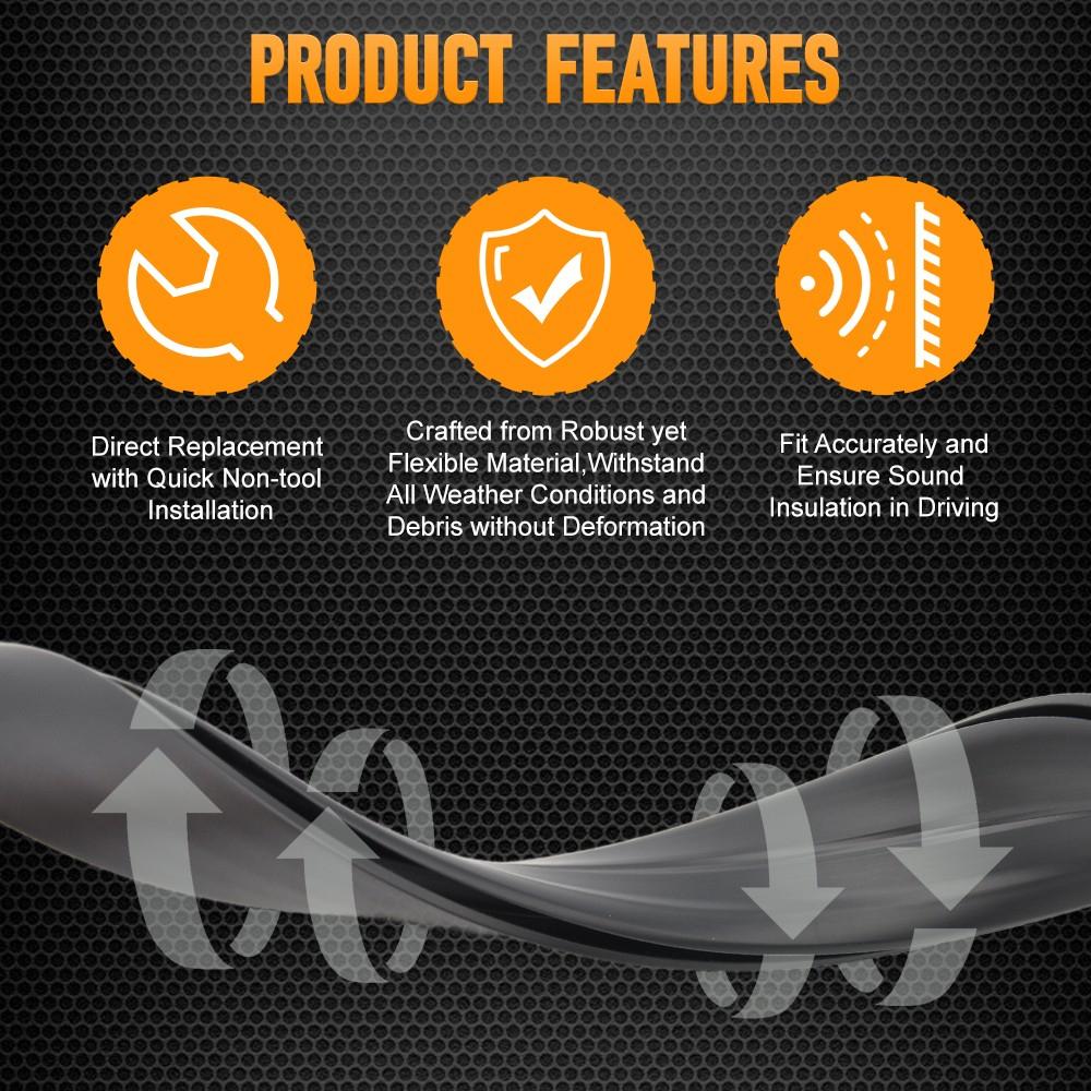 Накладка водостока крыши 75556-06130 75555-06130 для Toyota Camry 2018-2022