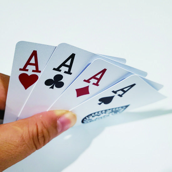 Рельефный пластик JJ Big Jumbo Hold'em Card, набор из 2 видов x 6 пенсов, популярная корейская игра