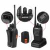 2 шт. Радиостанция Baofeng BF 888S UHF BF888S Дальняя связь Двусторонняя Любительская Портативная Радиостанция для Охоты Отеля Приемник