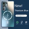 Ультратонкий матовый AG чехол с магнитами для Magsafe для Samsung Galaxy S26 S25 S24 S23 Ultra Plus Защита стеклянной линзы Ударопрочный чехол