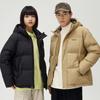 Зимняя новая мужская свободная куртка с капюшоном для пары, модная утолщенная анти